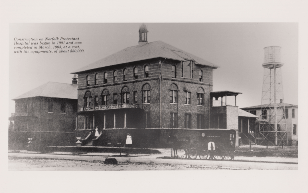 Fire at Norfolk Protestant Hospital