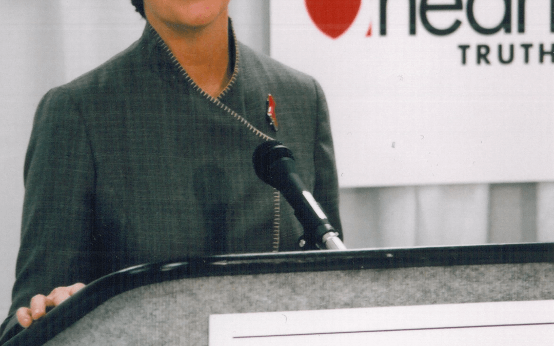 First Lady Laura Bush Visits Sentara Norfolk General Hospital