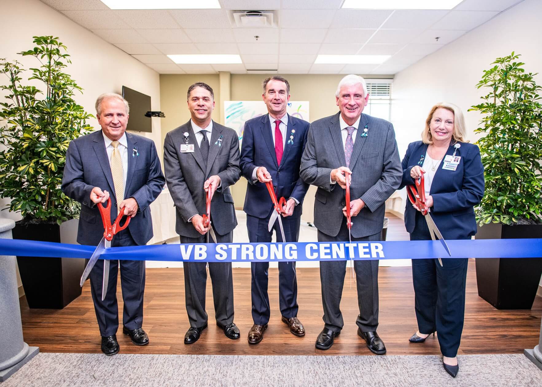 Opening ceremony of the VB Strong Center